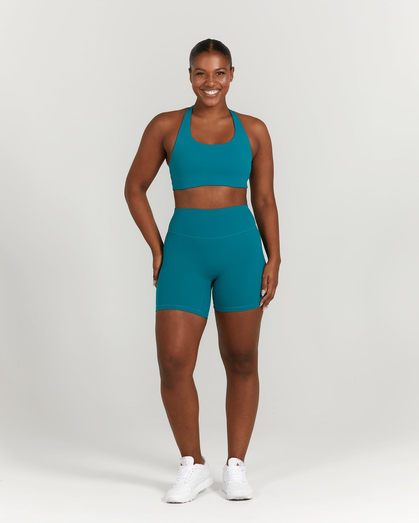 MOTION CROSS BACK BRA - LAGOON